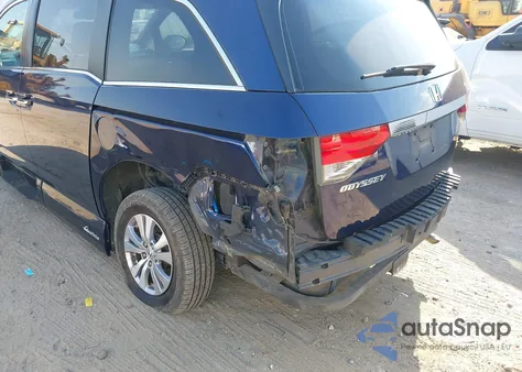 2016 Honda Odyssey Ex-L from USA, damaged, VIN 5FNRL5H69GB048855